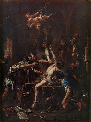 성 에라스모의 순교_by Sebastiano Ricci_in the Pinacoteca di Brera in Milano_Italy.jpg